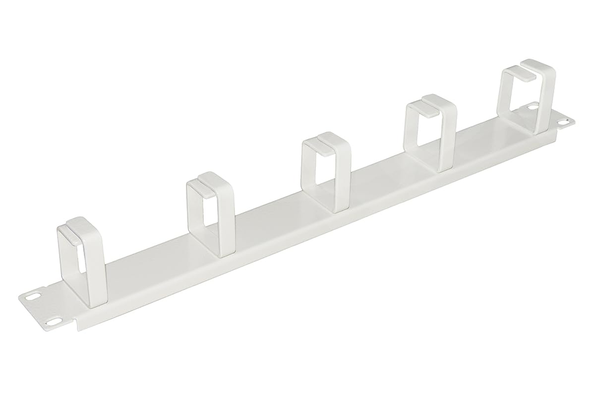 L-Link LKORG1UG Rack Cable Management Panel - Shelf Accessories (Rack Cable Management Panel, Grey, Steel, 1U, 1 Piece(s) CE)