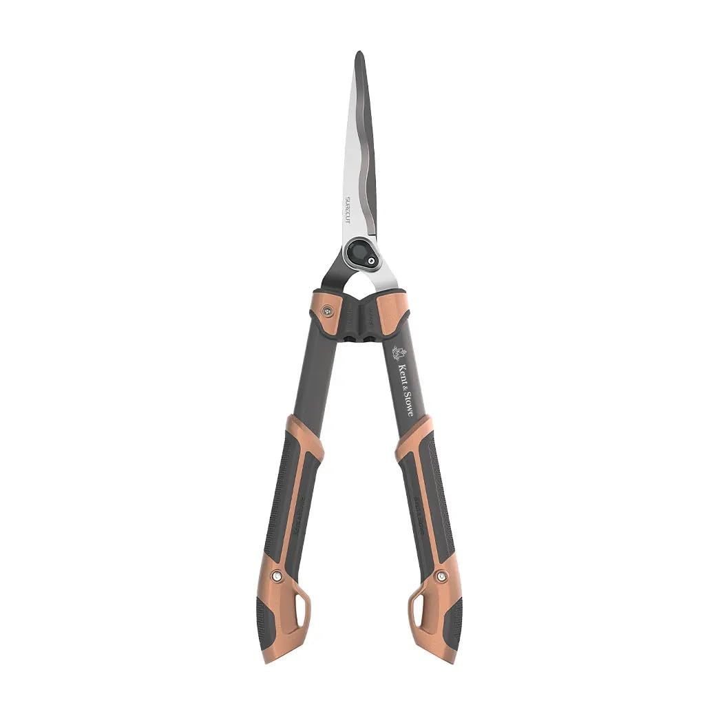 Kent and Stowe Surecut Hedge Shear, Grey/Copper