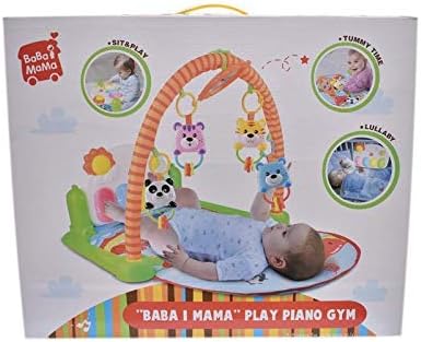 baba mama play piano gym
