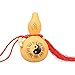 Yaoyijun Traditional Chinese Natrual Gourd/Chinese Good Luck Wu Lou/natual Hu Lu/Wooden of Cucurbit (one Piece) Fengshui Natural Bagua Wu Lou (Wu Lu) Gourd Hanging Amulet W Children(Natrual Gourd 1)