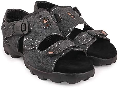 Emosis by Urban Whiz - Men's 0181 Tan Brown Green Colour Formal Casual Ethnic Office Party Sandal