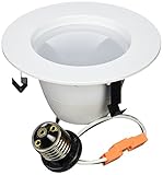 Feit LEDR4/827 50-watt Replacement 4-Inch Dimmable Retrofit Kit, Soft White