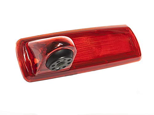 KNRAGHO Brake Light Camera Replacement for Car Third Roof Top Mount Brake Light Camera Fit for Renault Trafic/Opel Combo/Vauxhall Vivaro (#KN522CBC(#008))