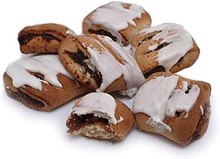Glazed Cookies figs Filled, Strictly Handmade in Sicily (gr.800). RAREZZE: Typical Sicilian Products, Cannoli, Almond Paste, cassate, from Sicilian Artisanal Pastry.