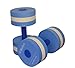 Aqua Dumbbell Set - Provides Resistance For Water Aerobics Fitness and Pool Exercises - 1 Pair - 3 Sizes Available