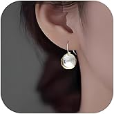 Gold Disc Dangle Earrings Gold Circle Earrings Circle Earrings Lightweight Hammered Disc Dangle Earrings Jewelry for Women