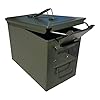 Five-Cans-5-Pack-of-Brand-New-Mil-Spec-PA108-Fat-50-Cal-Saw-Box-Ammo-Cans-WITHOUT-Stencils