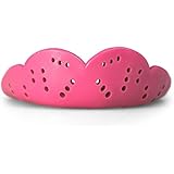 SISU Mouth Guards Max NextGen 2.4mm Custom Fit Sports Mouthguard for Youth/Adults, Hot Pink