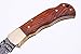 GladiatorsGuild 6011RW Damascus Steel Best Folding Pocket Knife Cool Camping Hunting Knives Unique Damascus Blade Pattern (Rose Wood)