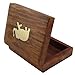 Shalinindia Cigarette Holder Case Wood Box Indian Decor 4.5 X 3.25 X 1.25 Inch- Handcrafted Unusual Gifts