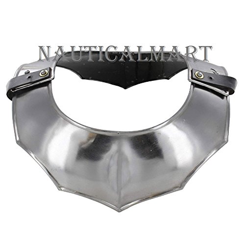 Medieval 18 Gauge Steel Plate Armor Neck Protector Buy Online