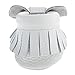 SAYOYO Baby White Bow Tassels Soft Sole Leather Infant Toddler Prewalker Shoes (6-12 Months, White)