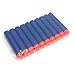 CLOURF 100 Pcs 7.2cm Foam Darts for Nerf N-strike Elite Series (Blue)