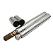 JUJOR Flask 2 oz. with a Cigar Tube and Funnel Stainless Steel