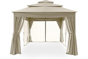 Garden Winds Archer Ridge Gazebo Replacement Canopy Top Cover - RipLock 350