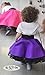 Baby and Toddler Girls Soft Dress Up Crinoline Vintage Tutu Petticoat Slip (BlackCL, Toddler)