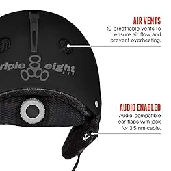 Triple Eight Halo Snow Standard Snowboard and Ski