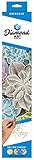 Diamond Art by Leisure Arts - Powered by Diamond Dotz - 5D DIY Diamond Painting Kit - Succulents Design
