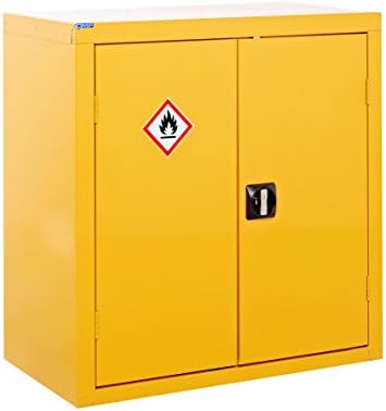 Hazardous Storage Cabinets (CoSHH) with 1 shelf - H900 x W900 x D450mm
