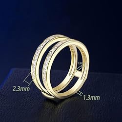 Wuziwen Vintage Princess Ring Enhancer for Women
