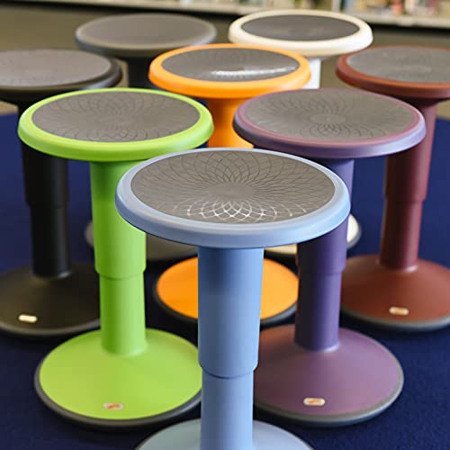 ECR4Kids SitWell Wobble Stool, Adjustable Height, Active Seating
