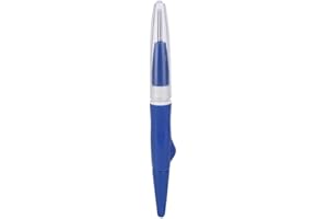 STRNEK 1Pcs Felting Needle Pen 3 Needles Portable Punching Pen Needle Felting Tool Replacement Needles with DIY Craft Making Tool Sewing Accessories (Blue)
