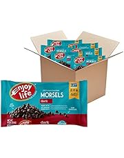 Enjoy Life Baking Chocolate, Soy free, Nut free, Gluten free, Dairy free, Non GMO, Vegan, Paleo, Dark Chocolate Morsels, 9 Ounce (Pack of 6)