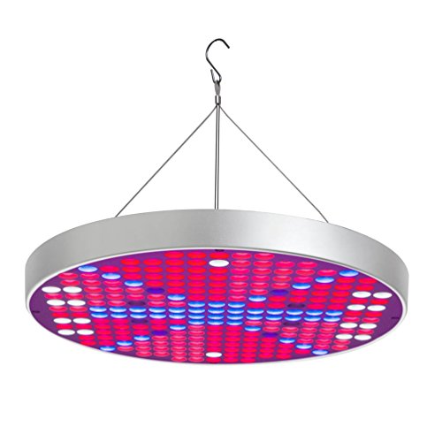 2017 Hgrope 50W Full Spectrum LED Grow Light Unique Round Shape Light for Hydroponics Indoor Plant Garden Greenhouse