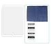 Tech Armor HD Clear Film Screen Protector Designed for Apple iPad Air 3 (2019) and iPad Pro 10.5 Inch (2017) 2 Pack