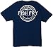 Guy Harvey Fish Fry S/S Pocket Tee, Navy, L