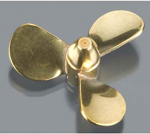 Dumas Products Inc. Brass 3-Blade 1-1/2" Left 1/8 Shaft Dum3117