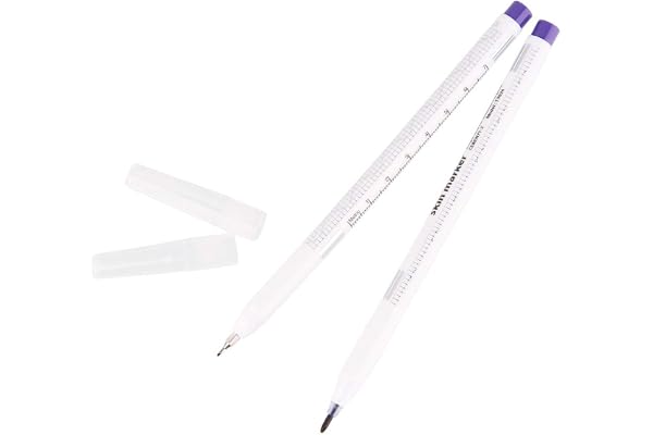 Tattoo Skin Markers Pen Piercing Eyebrow Tattoo Pen Surgical Tip 0.5mm 1mm Body Art Scribe Marking Tool with Ruler