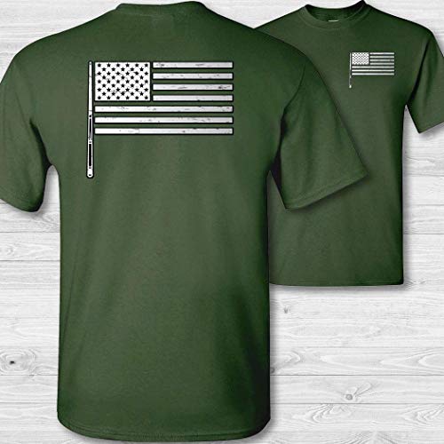 American Flag Billiards Shirt - W - Thumbnail 3