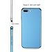 iPhone 7 Plus Case, iPhone 8 Plus Case, TORRAS Slim Fit Shell Hard Plastic Full Protective Anti-Scratch Resistant Cover Case Apple iPhone 7 Plus (2016) / iPhone 8 Plus (2017)- Light Blue