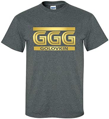 Men's Tee (2000) GGG Golovkin Boxing T-Shirt Dark Heather XL