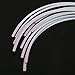 6 Pair of Stainless Steel Handmade Bra Underwire Replacement - White, C Cup