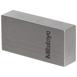 Mitutoyo – 611304-541 Steel Rectangular Gage Block, ASME Grade AS-1, 0.004″ Length