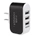 Tiowea New 3-Port USB Wall Home Travel AC Charger Adapter for Phone US Plug Wall Chargers primary