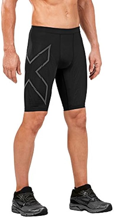 2xu 2 in 1 men's compression shorts