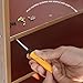 newlng 1200pcs Small Screws Phillips Flat Head Cross Self Tapping Tiny Screw Cabinet Electronic Accessories Screw Multifunctional DIY Micro Woodworking Screws Set Bronze