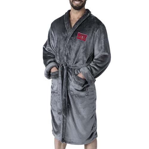 Northwest NFL Tampa Bay Buccaneers Silk Touch Bath Robe, Large/X-Large, Rollout…