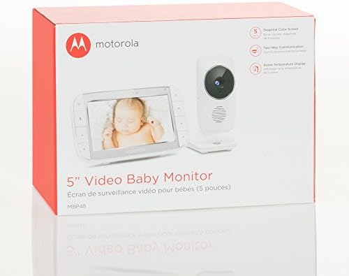 motorola mbp48 5 inch video baby monitor