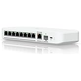 Ubiquiti Networks USW-Flex-2.5G-8 UniFi Switch Flex 2.5G (8 x 2.5 GbE ports, 1 x 10 GbE PoE+ input/SFP+ combo, Plastic case, 