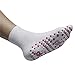 Self Heating Therapy Magnetic Socks Tourmaline Magnetic Unisex winter warm socks for massage Skiing (White)