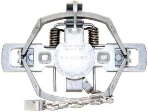 Minnesota Trapline MB-550 Offset Predator Trap, Silver