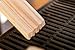 BBQ Wooden Grill Scraper Cleaner Pro, Made in USA, Red Oak Wood - Charcoal and Gas - Cleans top and Between Barbecue grates. Oil & Clean Grate. Sustainable and Safe Replacement for Wire Bristle Brush