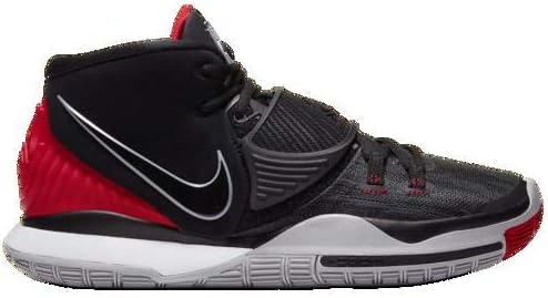 Amazon ナイキ メンズ バッシュ カイリー 6 バスケットボール カイリー アービング Men S Kyrie 6 Us8 26 0cm Black Black University Red White 並行輸入品 バスケットボール