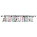 Bedtime Originals Twinkle Toes Jungle Elephant Window Valance, Pink