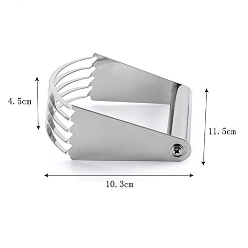 Daycount Manual Dough Blender Stainless Steel Baking Pastry Blades Butter Lard Cutter Flour Mixer Kitchen Baking Tools