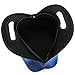 icolor White Insulated Neoprene Lunch Bag Tote Handbag Carrying lunchbox Tote Cooler warm Pouch